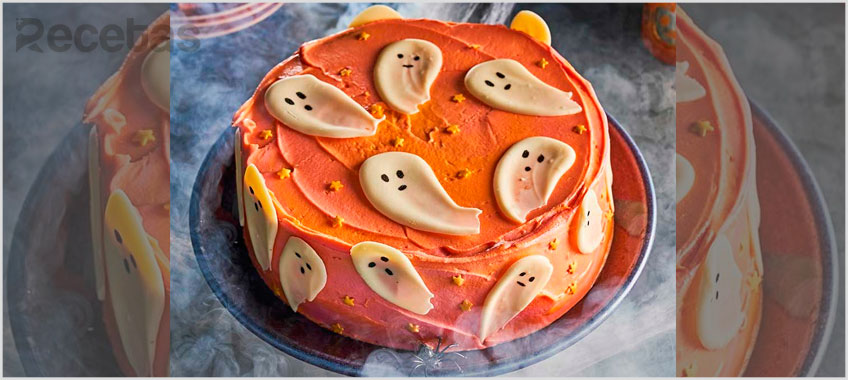 Torta de Calabaza Especiada para Halloween